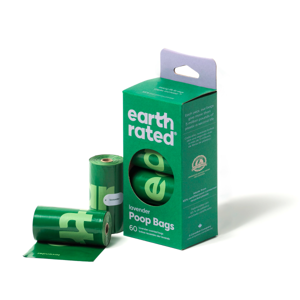 Earth Rated 60 Bags on 4 Rolls - Lavender - Image 2