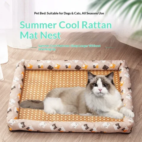 Pet summer cooling mats dog beds cat beds cooling and durable pet beds pet accessories pet supplies pet items
