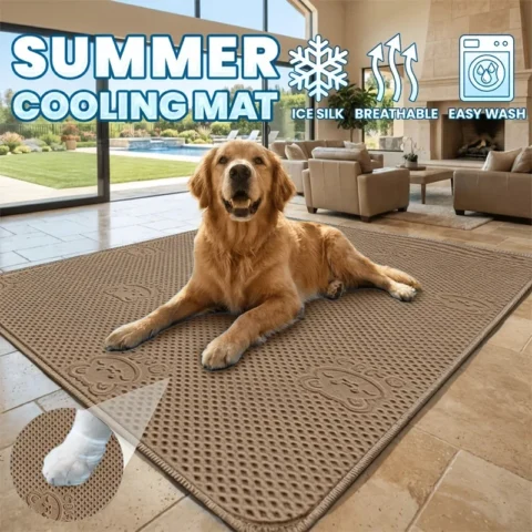 Dog Cooling Mat Summer Pet Cold Bed Extra Large For Small Big Dogs Pet Accessories Cat Durable Blanket Sofa Cat Ice Pad Blank