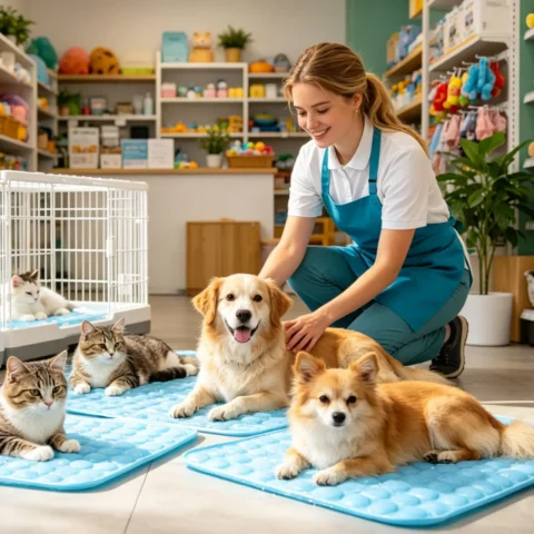 Dog Cooling Mat Summer Pet Cold Bed Extra Large For Small Big Dogs Pet Accessories Cat Durable Blanket Sofa Cat Ice Pad Blank