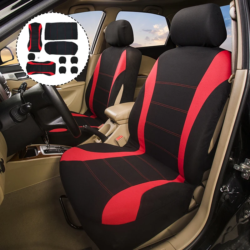 Car Seat Covers Classic style Black for fiat panda For Toyota Camry 1995 For 2006 Toyota For Ford Mondeo 4