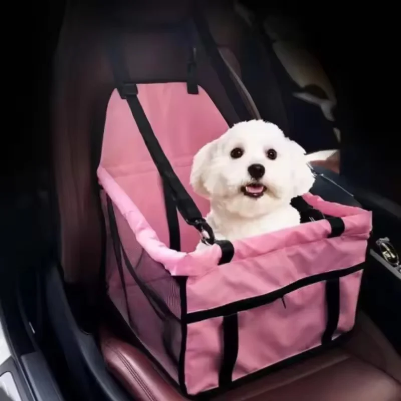 Waterproof Foldable Dog Car Seat Cover Hammock Anti Slip Pet Harness Cat Travel Basket Stable Safety Protector Mat For Dog Ca