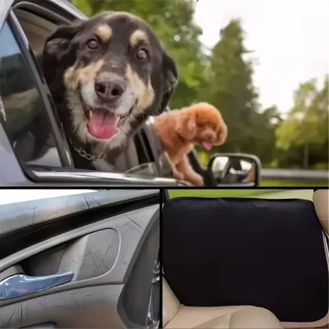 Car Seat Protection Covers, Pet Travel Additions. Can Prevent Pets from Scratching And Dirtying The Car Doors