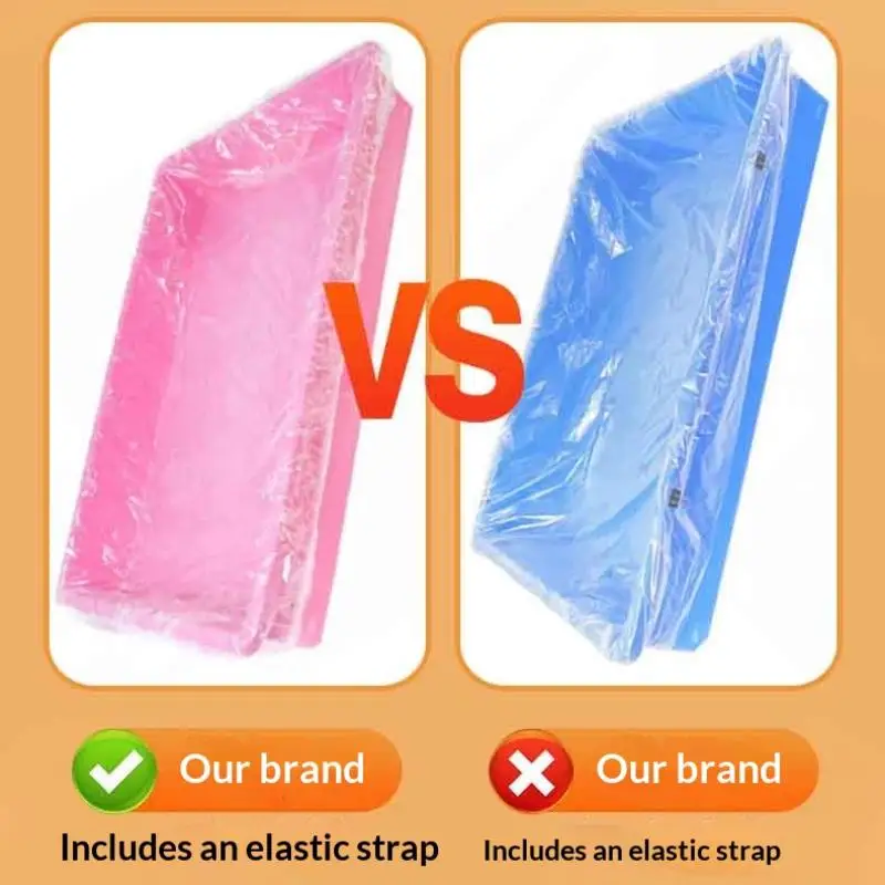 20Pcs Disposable Rabbit Cage Liner Pet Tray Plastic Mat Film Cover Replaceable Universal Toilet Film Small Animal Pet Poop Ba