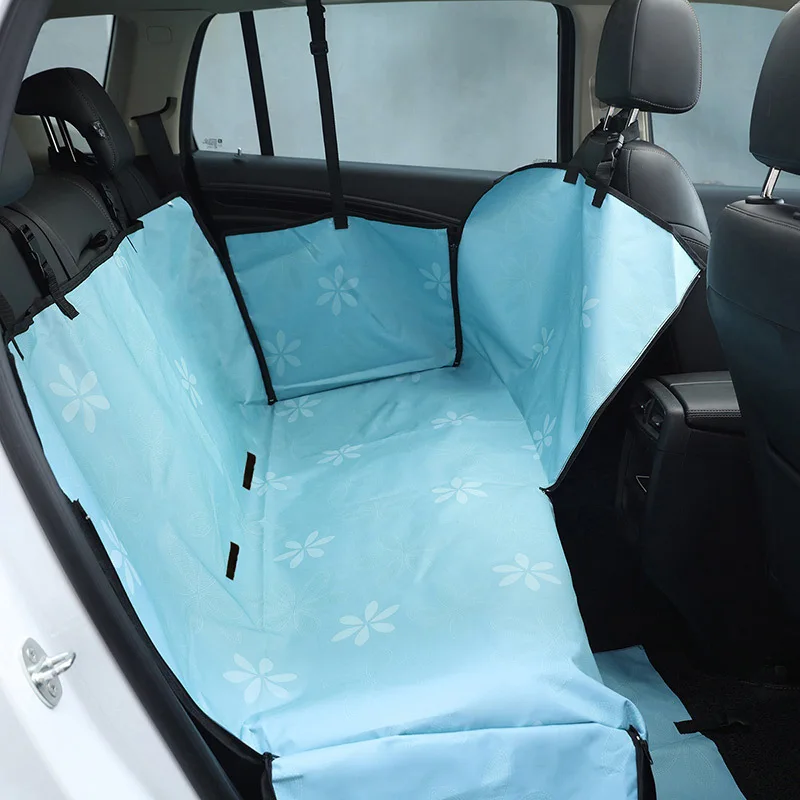 Dog Car Seat Cover Waterproof Pet Dog Carriers Travel Mat Hammock For Small Medium Large Dogs Car Rear Back Seat Safety Pad - Image 15