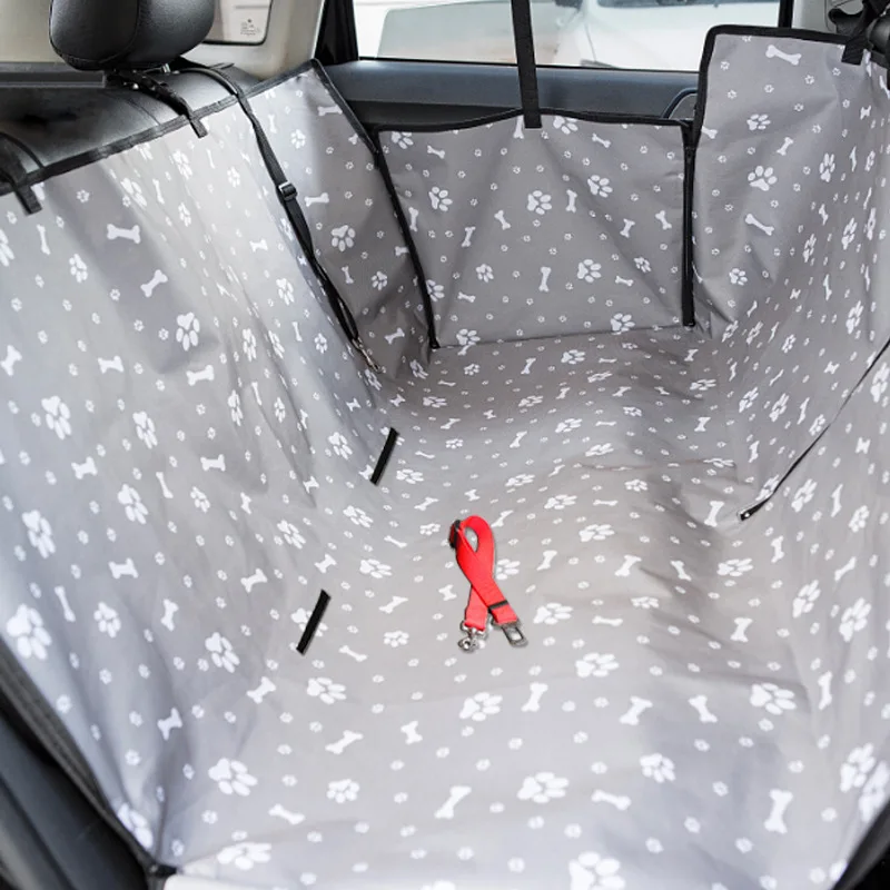 Dog Car Seat Cover Waterproof Pet Dog Carriers Travel Mat Hammock For Small Medium Large Dogs Car Rear Back Seat Safety Pad - Image 11