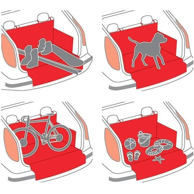 Dog Carrier Wear-resistant Dog Car Seat Cover For SUV Waterproof Portable Durable Liner Cover Protects Vehicle Easy To Instal