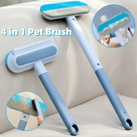 xPet Hair Removal Tool 4-in-1 Hair Removal Furniture Cat Hair Remover for Couch-Pet Hair Removal Car clothe Furniture Carpet 