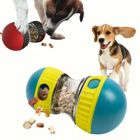 Dog Toy Improve IQ Interactive Puppy Toys For Small Medium Dogs Cat Slow Feeder Ball Labrador Golden Retriever Pet Supplies