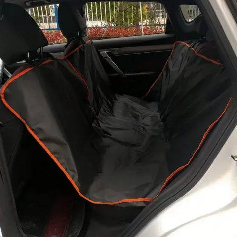 Dog Car Seat Cover for Back Seat,Oxford Cloth Durable Scratchproof Dog Hammock,Pet Seat Cover Protector for Cars,Trucks and S