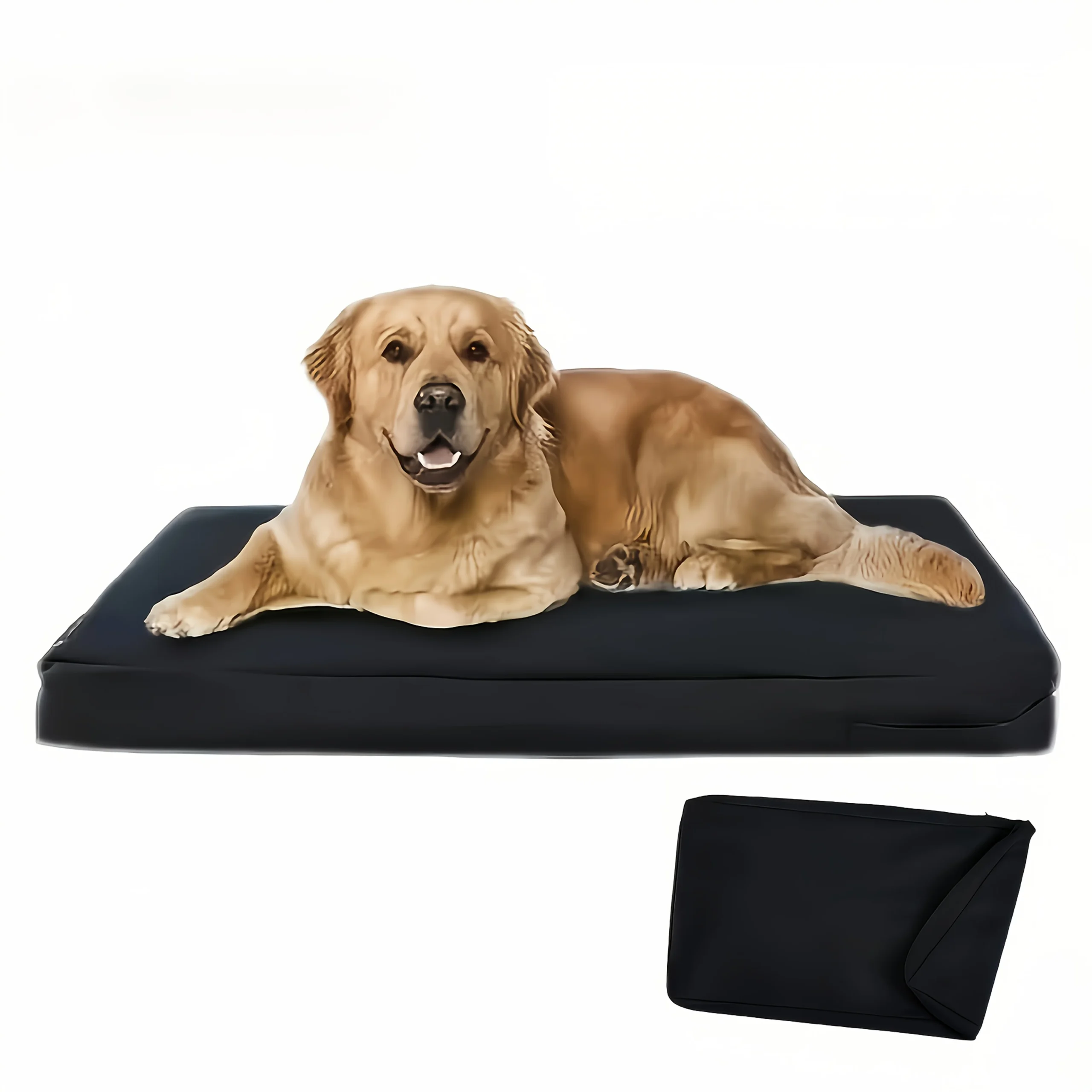 Zippered Dog Bed Cover, Removable and Washable Pet Bed Cover, UV, Snow and Windproof, Doubles As A Mattress Protector - Image 7