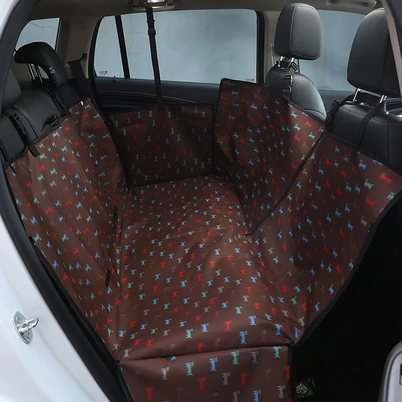 Dog Car Seat Cover Waterproof Pet Dog Carriers Travel Mat Hammock For Small Medium Large Dogs Car Rear Back Seat Safety Pad - Image 16