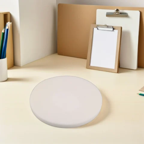 4Pcs High-Density Soft Foam Seat Cushion Insert 11.4 Inch Round 20Mm Thick for Dining Chair Office Sofa Wheelchair Dog Bed DI