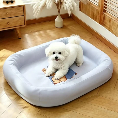 Dog Bed Cover Pet Nest Cushion Waterproof Protector Chew Proof Dog Bed Cover For Home Living Room Indoor Bedroom Balcony