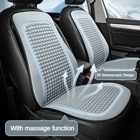 Car Cushion Summer Cool Cushion Ice Silk Seat Cover Cars Cushion Seasonal Universal Cool Cushions Cool slick