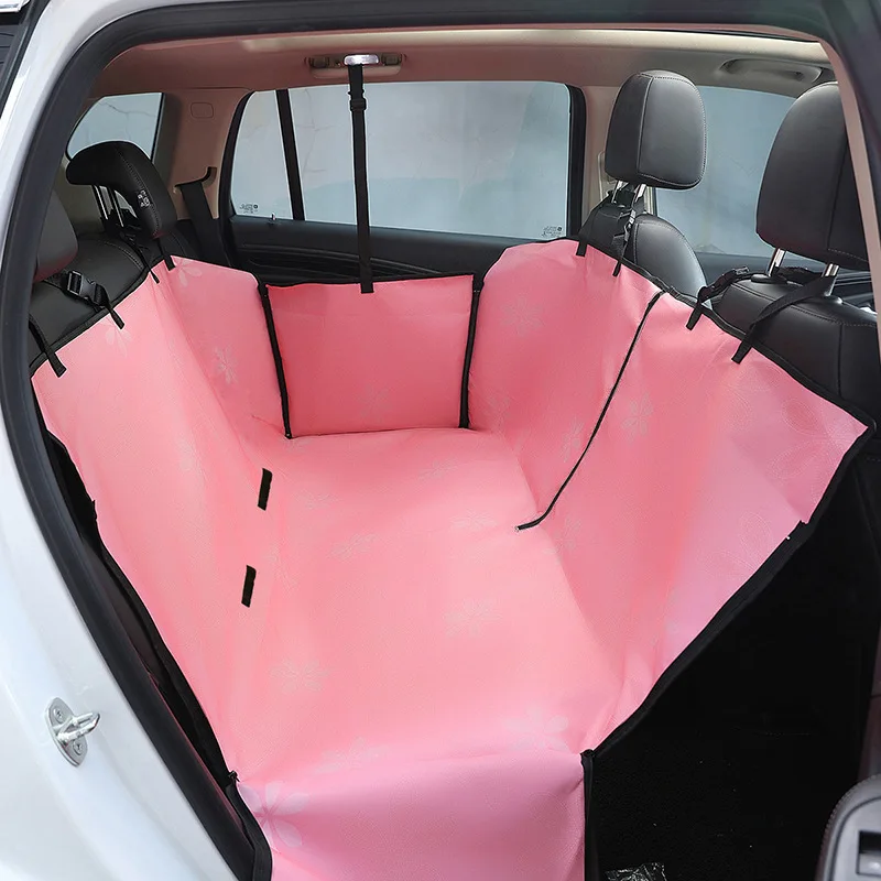 Dog Car Seat Cover Waterproof Pet Dog Carriers Travel Mat Hammock For Small Medium Large Dogs Car Rear Back Seat Safety Pad - Image 18