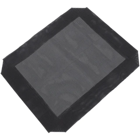 Breathable Mesh Elevated Dog Bed Replacement Covers Washable Detachable Cooling Fabric for Raised Pet Bed Camping Travel Comf