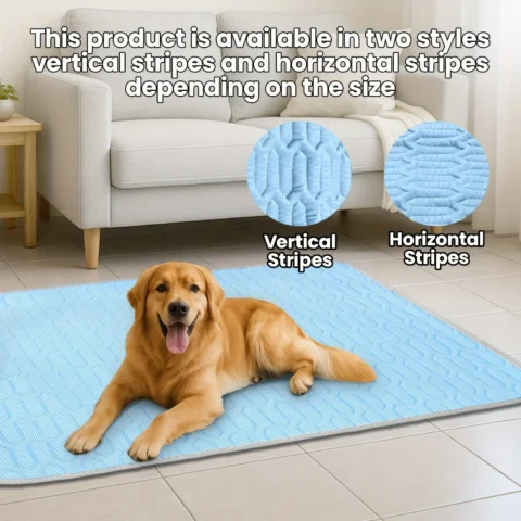 2026 UPGRADED ICE-SILK MODEL Summer Pet Cooling Mat Pad And Sleeping Pad Bed for Small, Medium, and Large Cats & Dogs