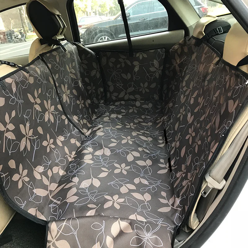Dog Car Seat Cover Waterproof Pet Dog Carriers Travel Mat Hammock For Small Medium Large Dogs Car Rear Back Seat Safety Pad - Image 9