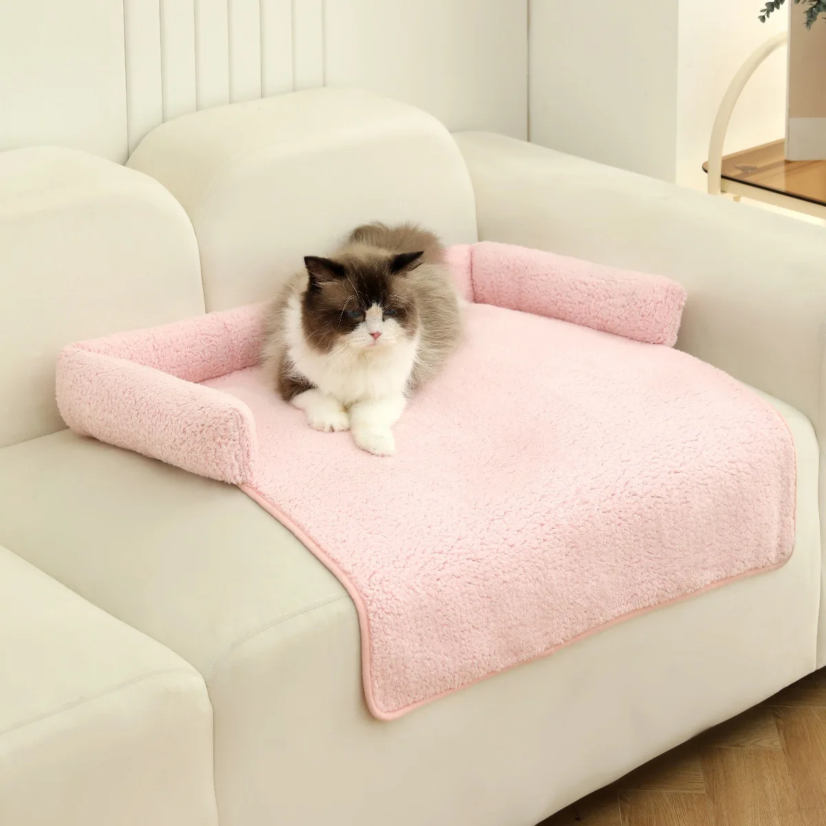 1 Pcs 75x75cm Non-Slip Dog Bed Cover and Pet Blanket Sofa Pet Bed Mat Car Mattress Protectors Furniture Couch Covers Supplies - Image 11