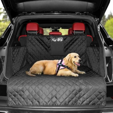 Dog Carrier Wear-resistant Dog Car Seat Cover For SUV Waterproof Portable Durable Liner Cover Protects Vehicle Easy To Instal