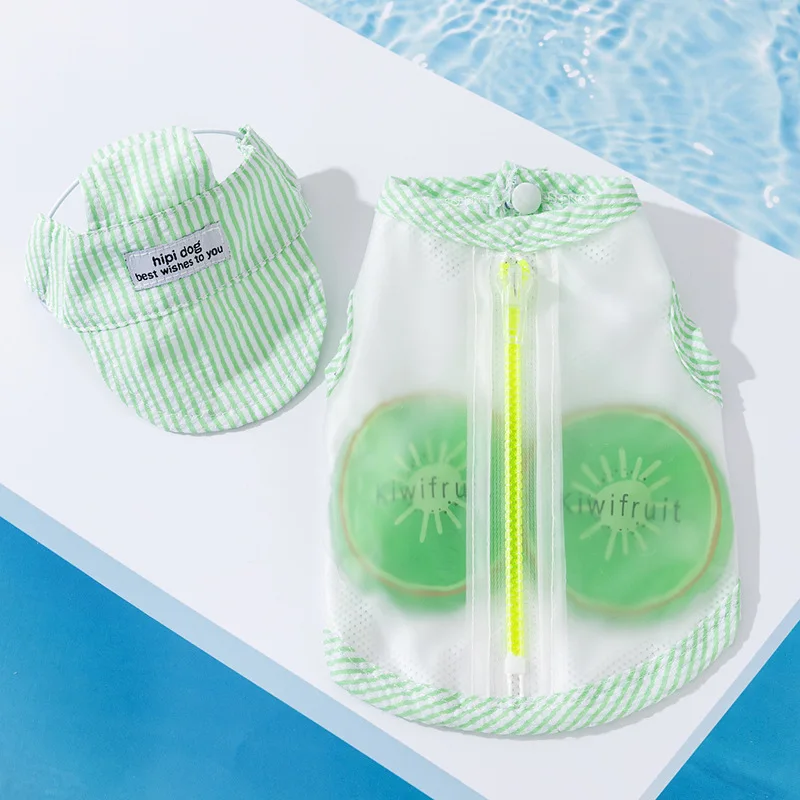 Dog Cooling Clothes With Fruit Ice Pack For Small Medium Dogs Cats Outdoor Pet Dog Clothes Chihuahua Puppy Summer Dog Vests - Image 6
