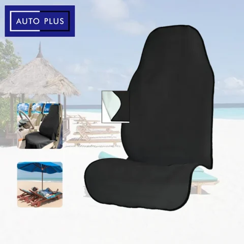 AUTO PLUS Towel Car Seat Cover Comfort And Protectionbeach Trips Outdoor Adventures Machine Washable Stylish Design Seat Cush