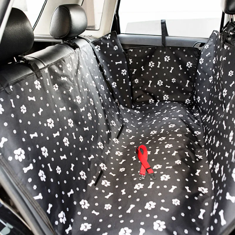 Dog Car Seat Cover Waterproof Pet Dog Carriers Travel Mat Hammock For Small Medium Large Dogs Car Rear Back Seat Safety Pad - Image 6