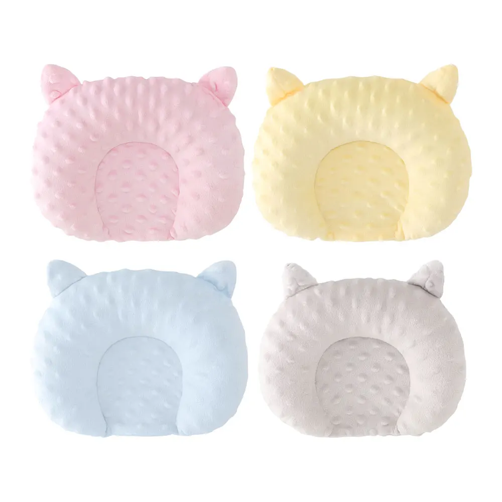 Cozy U-Shaped Cartoon Design Sleep Pad for Small Dogs-Deep Sleep Accessory,Polyester Fleece,Elliptical Shape,Ideal for Toy Br
