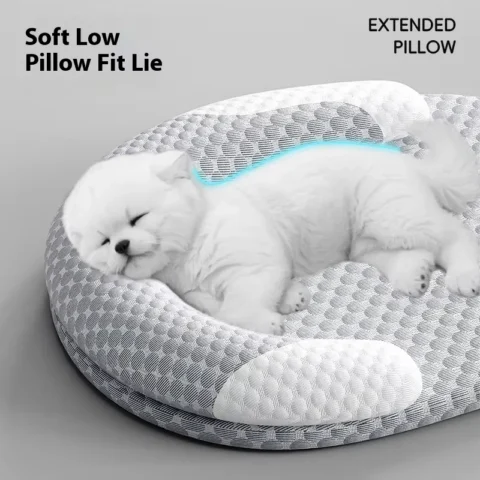 New Summer Pet Cooling Mat Removable Washable Dog Bed Mat Cat Bed Dog Sleeping Mat Suitable For All Seasons Cool Mattress Gif