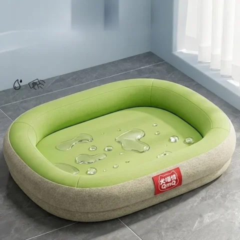 2026 Waterproof Dog House Tear-Resistant Dog Mat Universal Removable Washable Small and Medium Dog Bed Summer Pet Nest