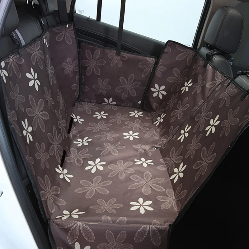 Dog Car Seat Cover Waterproof Pet Dog Carriers Travel Mat Hammock For Small Medium Large Dogs Car Rear Back Seat Safety Pad - Image 8