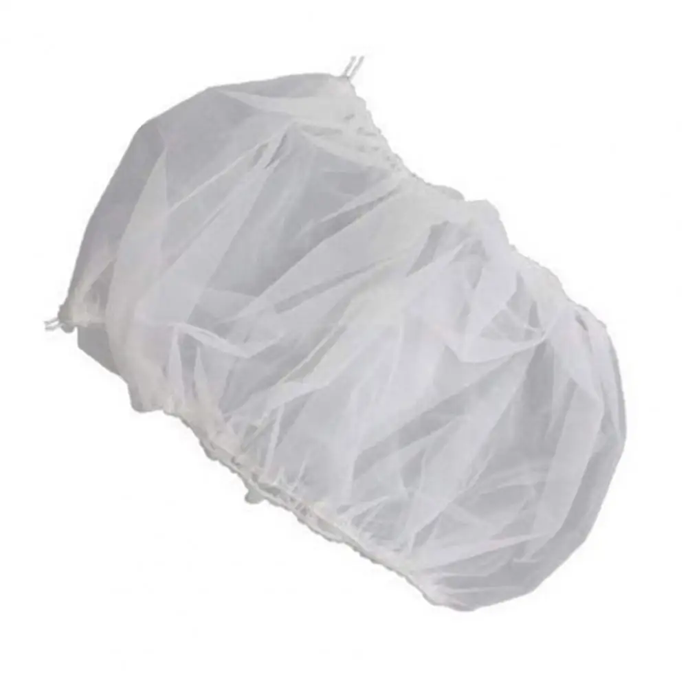 Mesh Birds Cage Cover Dustproof Birds Cage Cover Adjustable Nylon Mesh Birdcage Cover for Parrot Macaw Round Square Cages