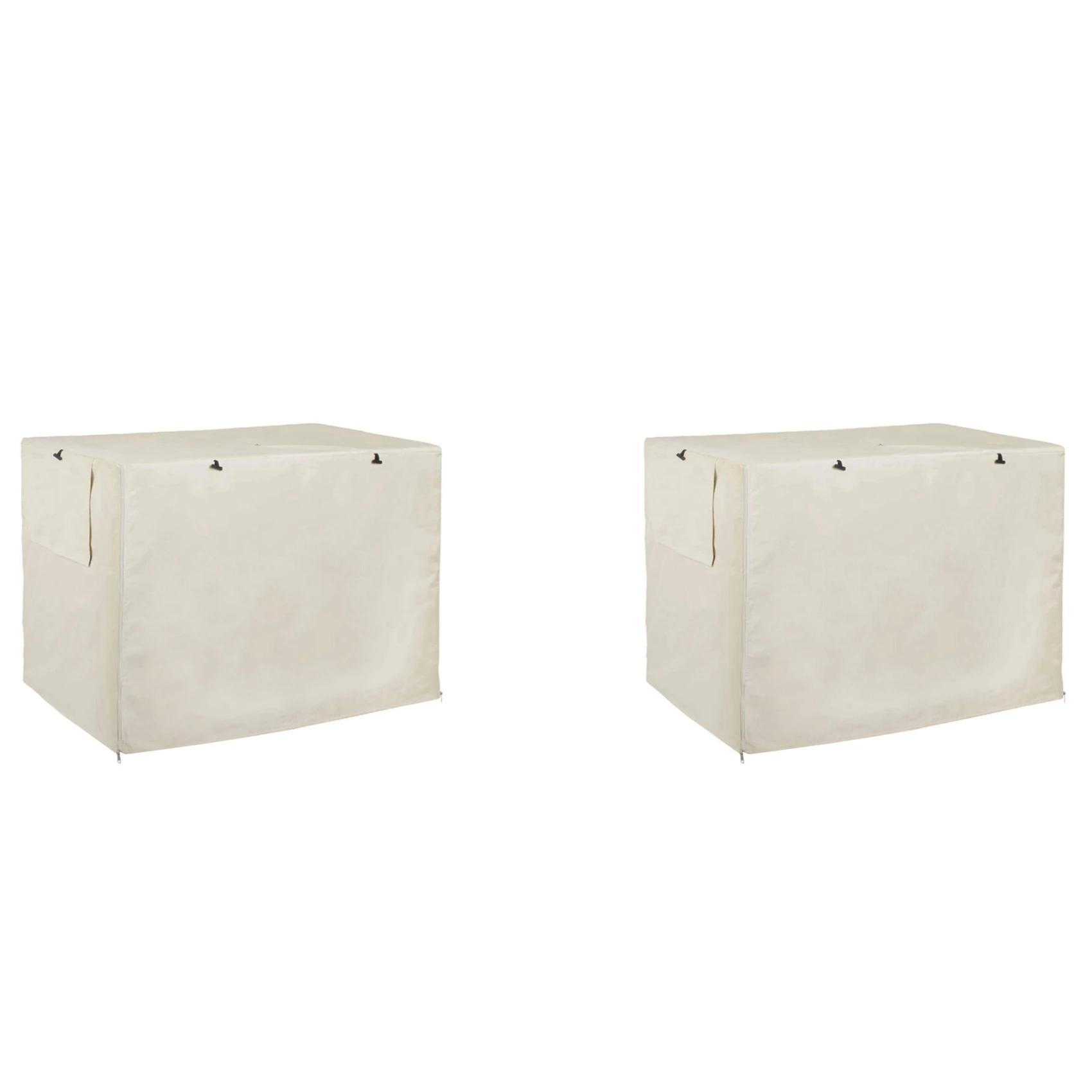 2X Dog Crate Cover Oxford Cloth Pet Kennel Cover Universal Fit For 36 Inches Wire Dog Crate-ABYA