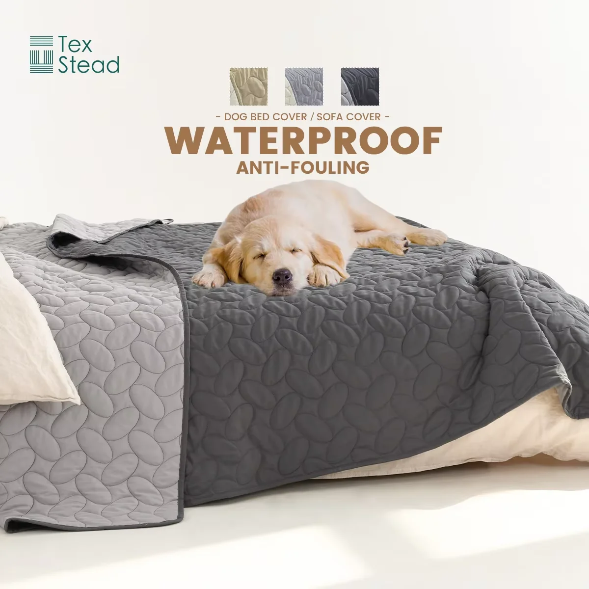 Waterproof Dog Bed Blanket Sofa Cover Pet Blanket for Furniture Bed Couch - Easy to Clean Dog Bed Cover - Image 9
