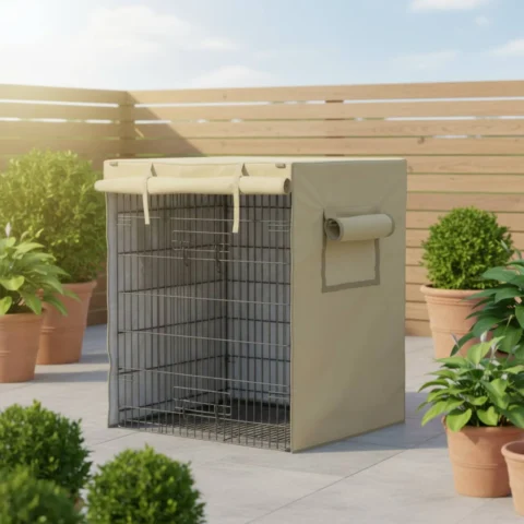 Large Avian Enclosure Cover Dustproof Birdcage Cover Avian Enclosure Protector All-Season Use Pet Accessory Lightweight