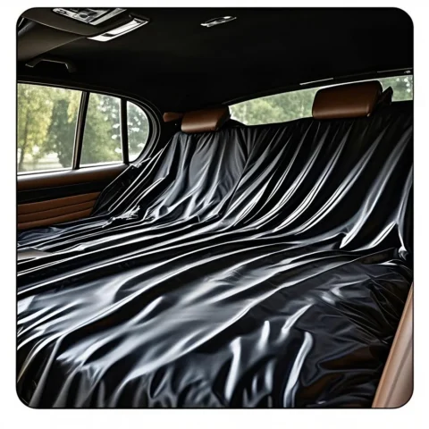 Waterproof Chair Pad Cloth Cover Mat PVC Bed Interior Dustproof Pet Dog Diaper Flat Sheet Moisture-proof Portable Bedsheet