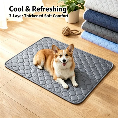 Dog Pee Reusable Pad Blanket Summer Cool Washable Puppy Training Absorbent Diaper Pet Bed Urine Mat Car Seat Cover Pet Suppli