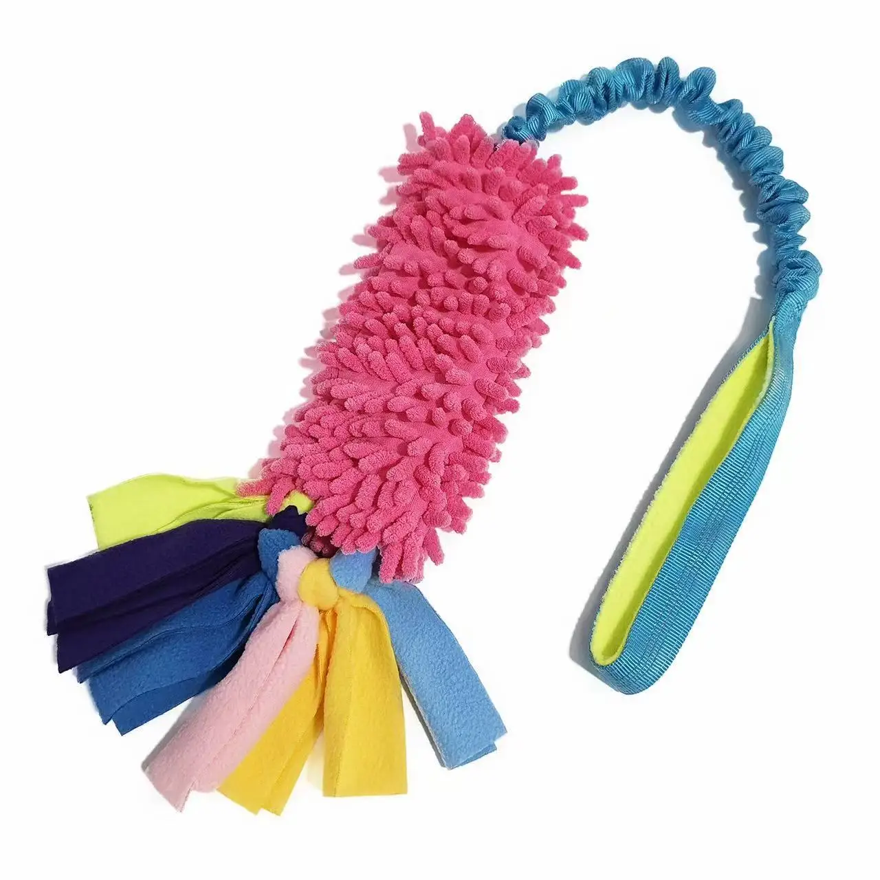 G37 Durable Dog Toys for Aggressive Chewers Soft Plush Pulling Rope Chew Toy with Sturdy Handle, Interactive Teeth Cleaning Toy - Image 15
