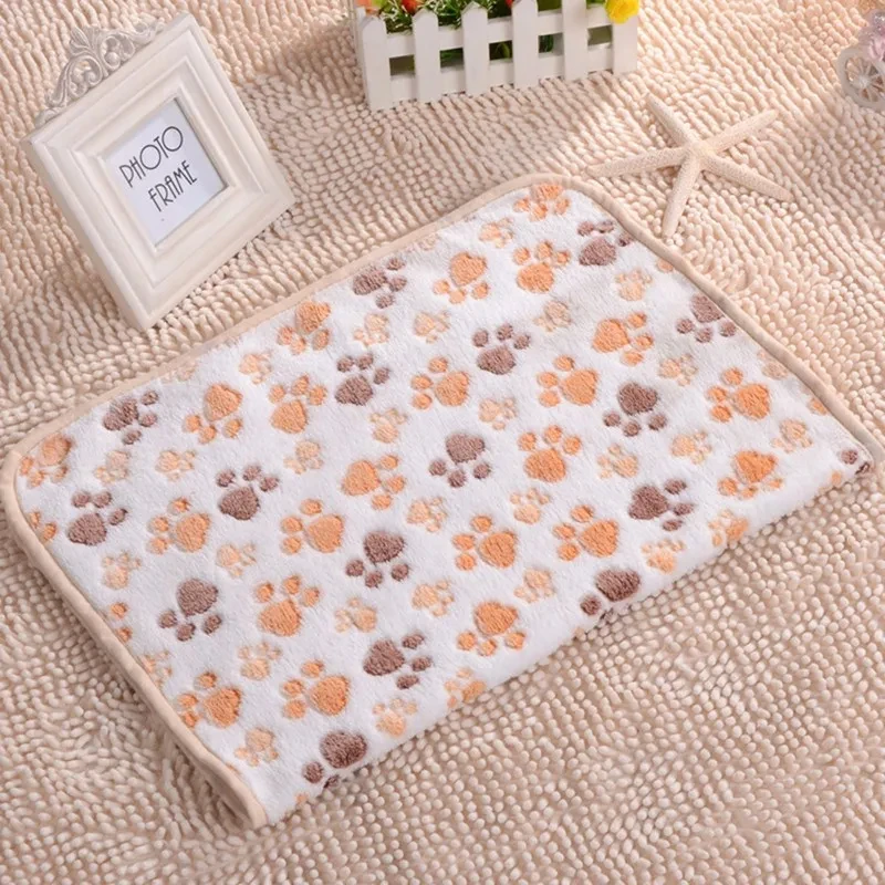 Cute Warm Pet Bed Mat Cover Towel 3 Sizes Handcrafted Cat Dog Fleece Soft Blanket for Small Medium Large Dogs Puppy Pet Supplies - Image 6