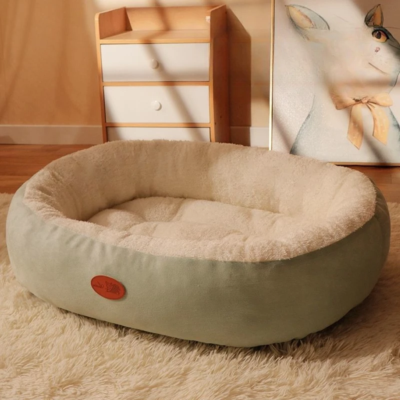 Thickened warm nest for autumn and winter pet nest dog nest mat cat nest large and small dog plush all season universal pet b
