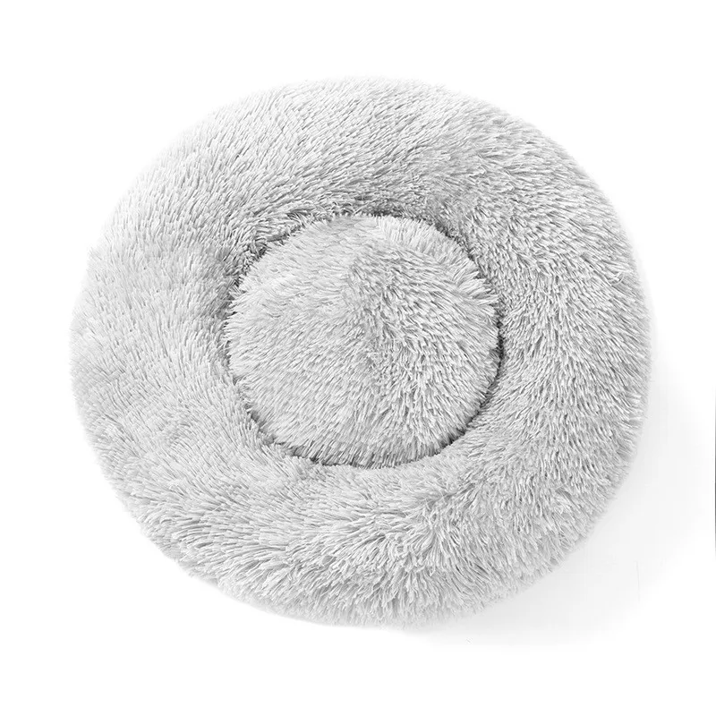 Long Haired Pet Nest Winter Warm Nest All Season Universal Pet Mattress Round Home Pet Supplies Household Goods