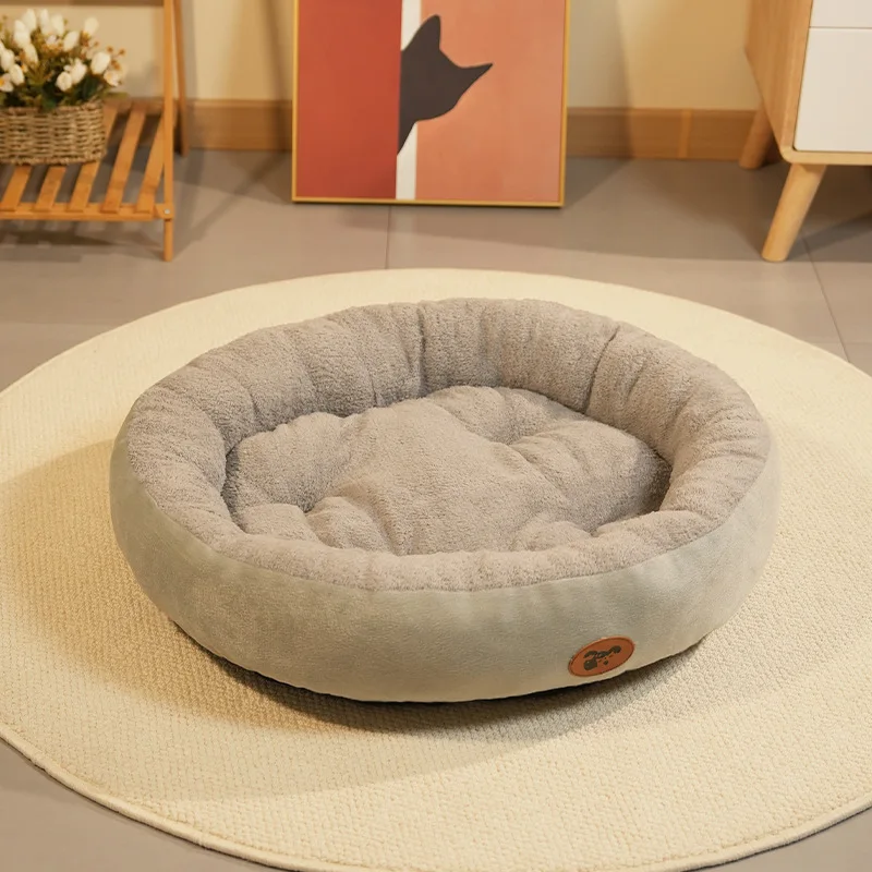 Thickened warm nest for autumn and winter pet nest dog nest mat cat nest large and small dog plush all season universal pet b