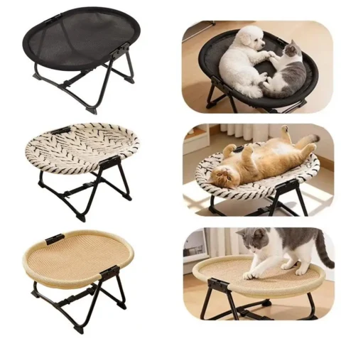 Pet Marching Bed Universal For All Seasons Cat Nest Foldable Dog Outgoing Supplies Applicable Small Medium-Sized Pet Bed Summ