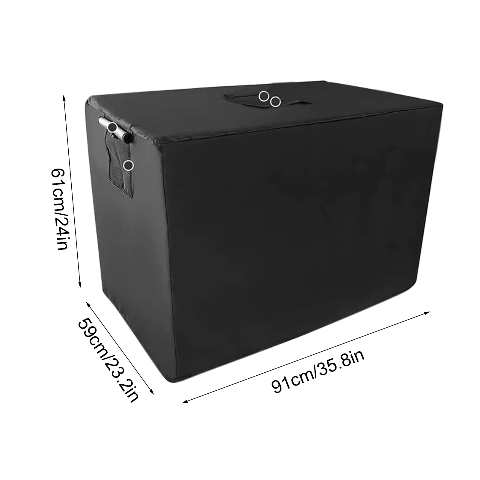 210D Oxford Pet Dog Cage Cover Dustproof Waterproof Kennel Outdoor Foldable Small/Medium/Large Dogs Cage Universal Accessorio