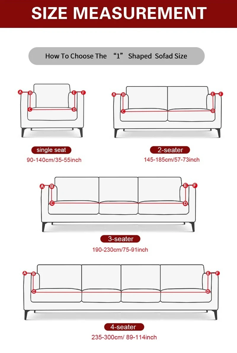 Corduroy Sofa Cover 1-2-3-4 Seater, Non-Slip Elastic Full Wrap Couch Protector for Living Room, Thick Slipcover Machine Washa