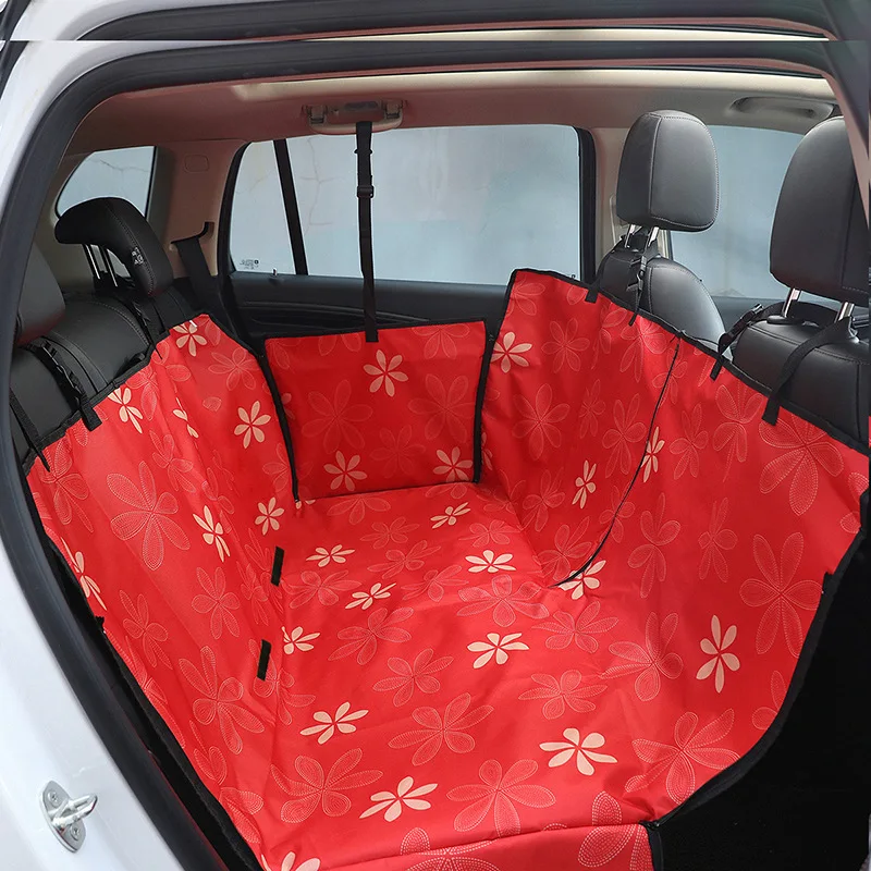 Dog Car Seat Cover Waterproof Pet Dog Carriers Travel Mat Hammock For Small Medium Large Dogs Car Rear Back Seat Safety Pad - Image 17