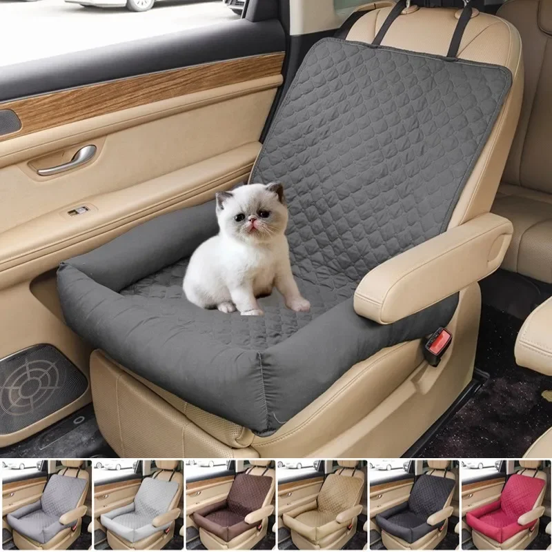 1PC Waterproof Car Seat Mat Pets Travel Carrying Baskets Dogs Car Seat Covers Anti-Dust Cats Medium Small Dogs Bed Nests for