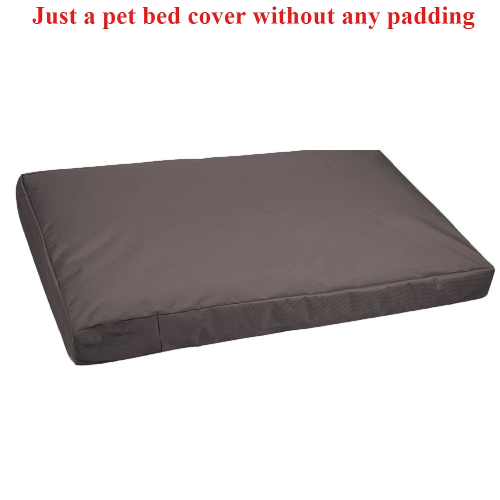 Anti-Dirt Replacement Dog Bed Cover Pad Protector 210D Oxford Waterproof Dog Cushion Cover for Puppy Kitten Other Pet No Filling - Image 7