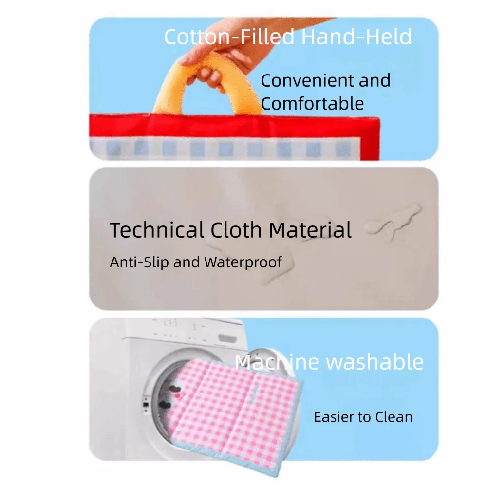 Washable Cartoon Pet Cooling Mat anti-scratch Ice Gel Dog Cat Sleeping Pad Portable Keep Cooling Dog Cold Bed Mat Pet Supplie